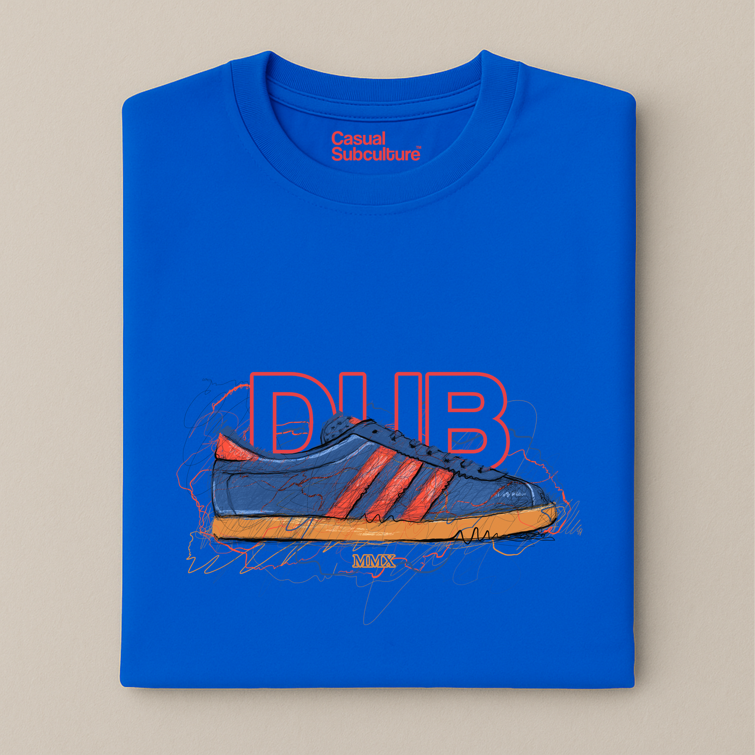 Dublin 1/500 Scribble T Shirt