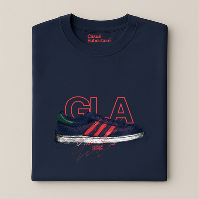 Glasgow 1/500 Scribble T Shirt Glasgow 1/500 Scribble T Shirt