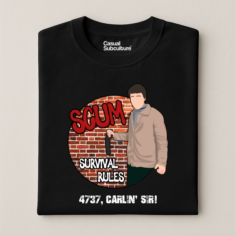 Scum - Carlin T Shirt Scum - Carlin T Shirt