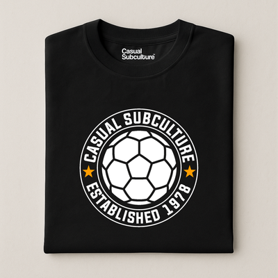 Casual Subculture Retro Football T Shirt