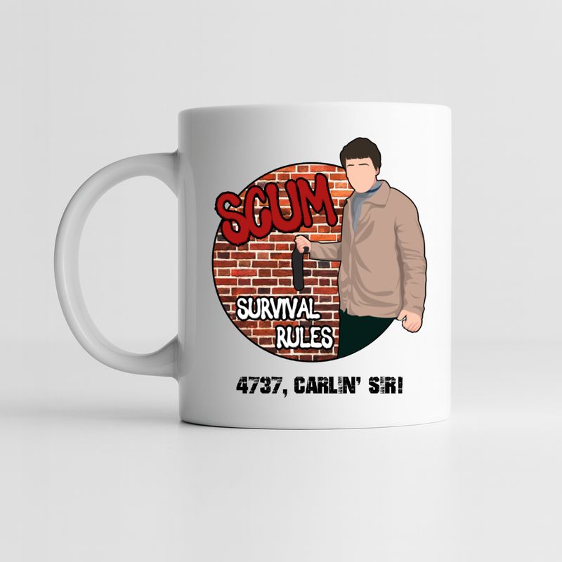 Scum - 4737, Carlin Sir! Mug Scum - 4737, Carlin Sir! Mug