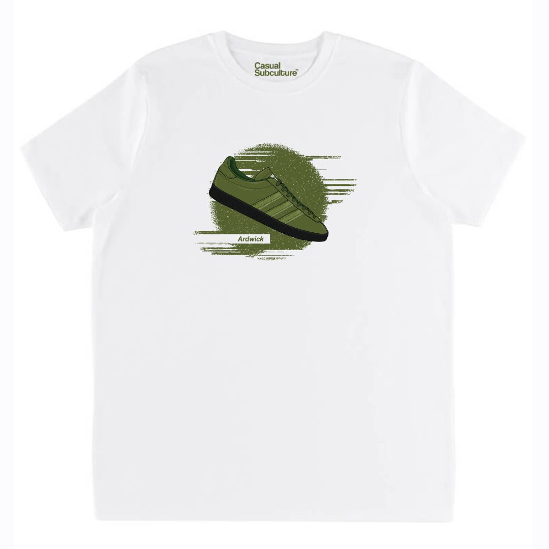 Ardwick Trainer T Shirt Ardwick Trainer T Shirt, COLOUR: WHITE