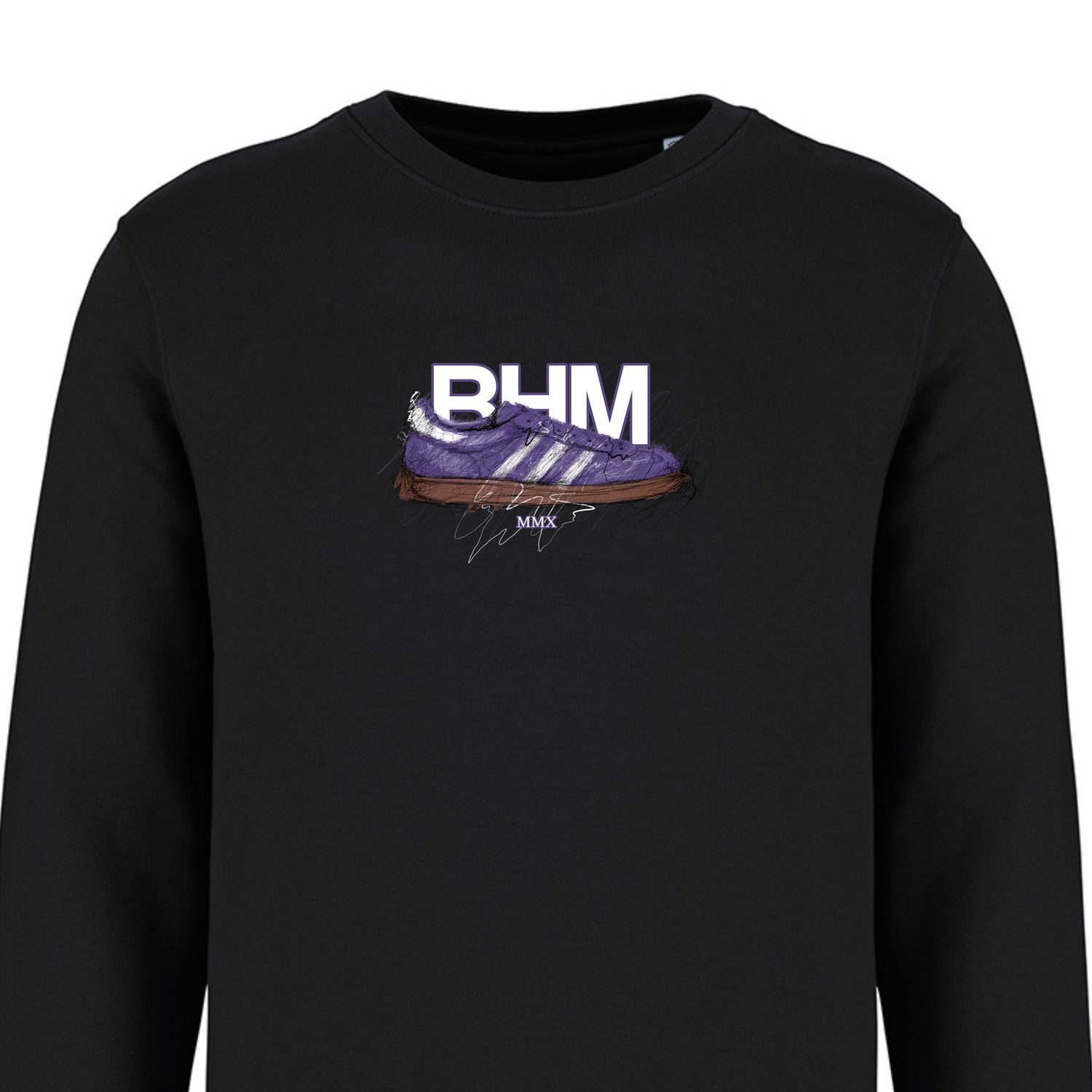 Birmingham City Series Scribble Sweatshirt, COLOUR: BLACK
