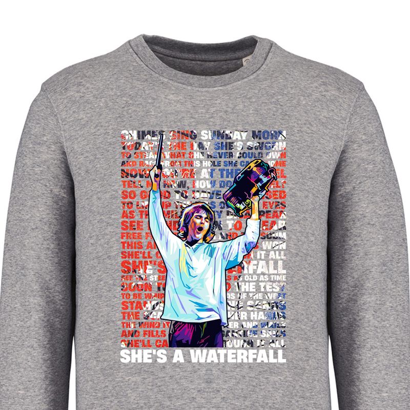 Roses Waterfall Sweatshirt Roses Waterfall Sweatshirt