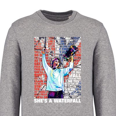Roses Waterfall Sweatshirt Roses Waterfall Sweatshirt