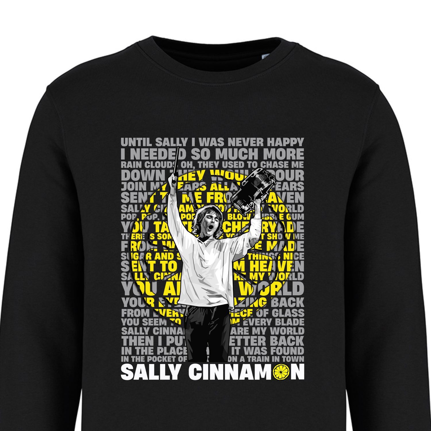 Roses Sally Cinnamon Sweatshirt Roses Sally Cinnamon Sweatshirt, COLOUR: BLACK