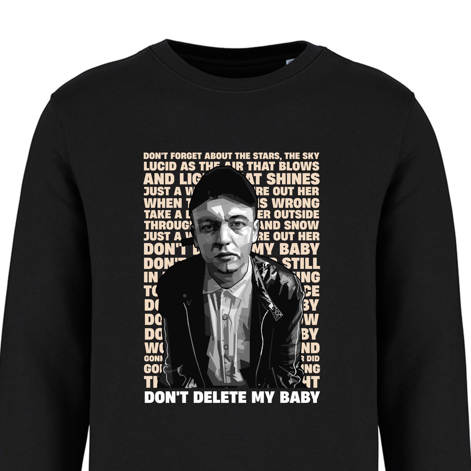 DMA'S Delete Sweatshirt DMA'S Delete Sweatshirt, COLOUR: BLACK