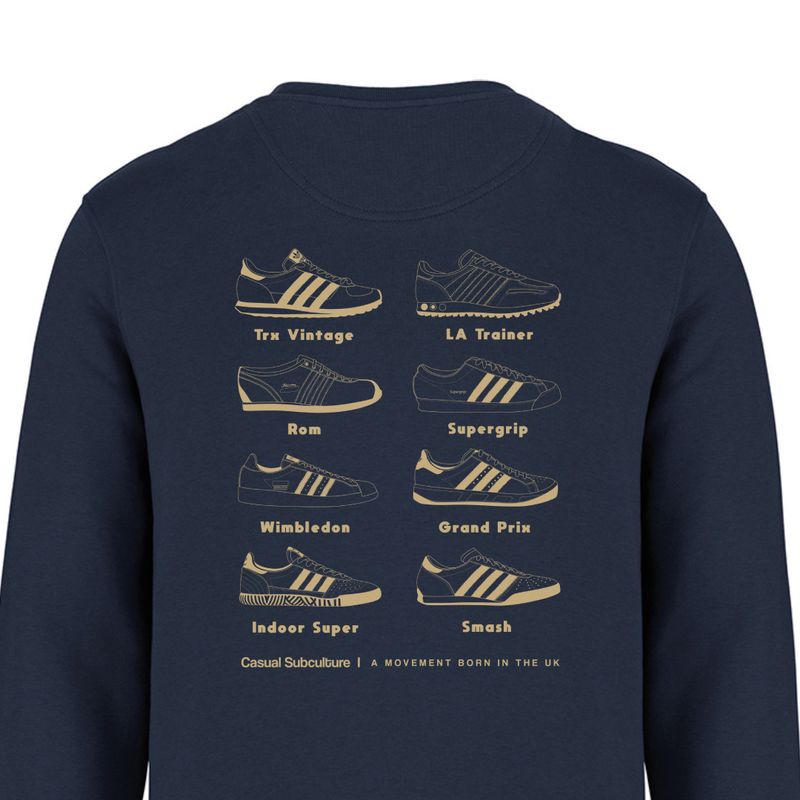 Vintage Trainer Backprint Sweatshirt Vintage Trainer Backprint Sweatshirt