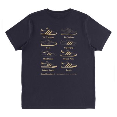 Vintage Trainer Backprint T Shirt Vintage Trainer Backprint T Shirt