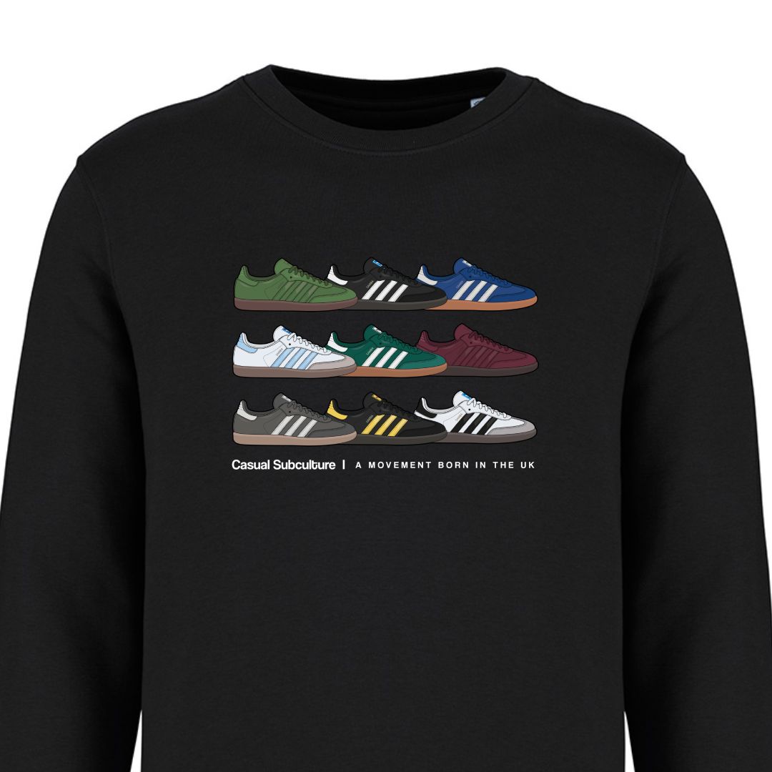 Samba Sweatshirt Samba Sweatshirt, COLOUR: BLACK