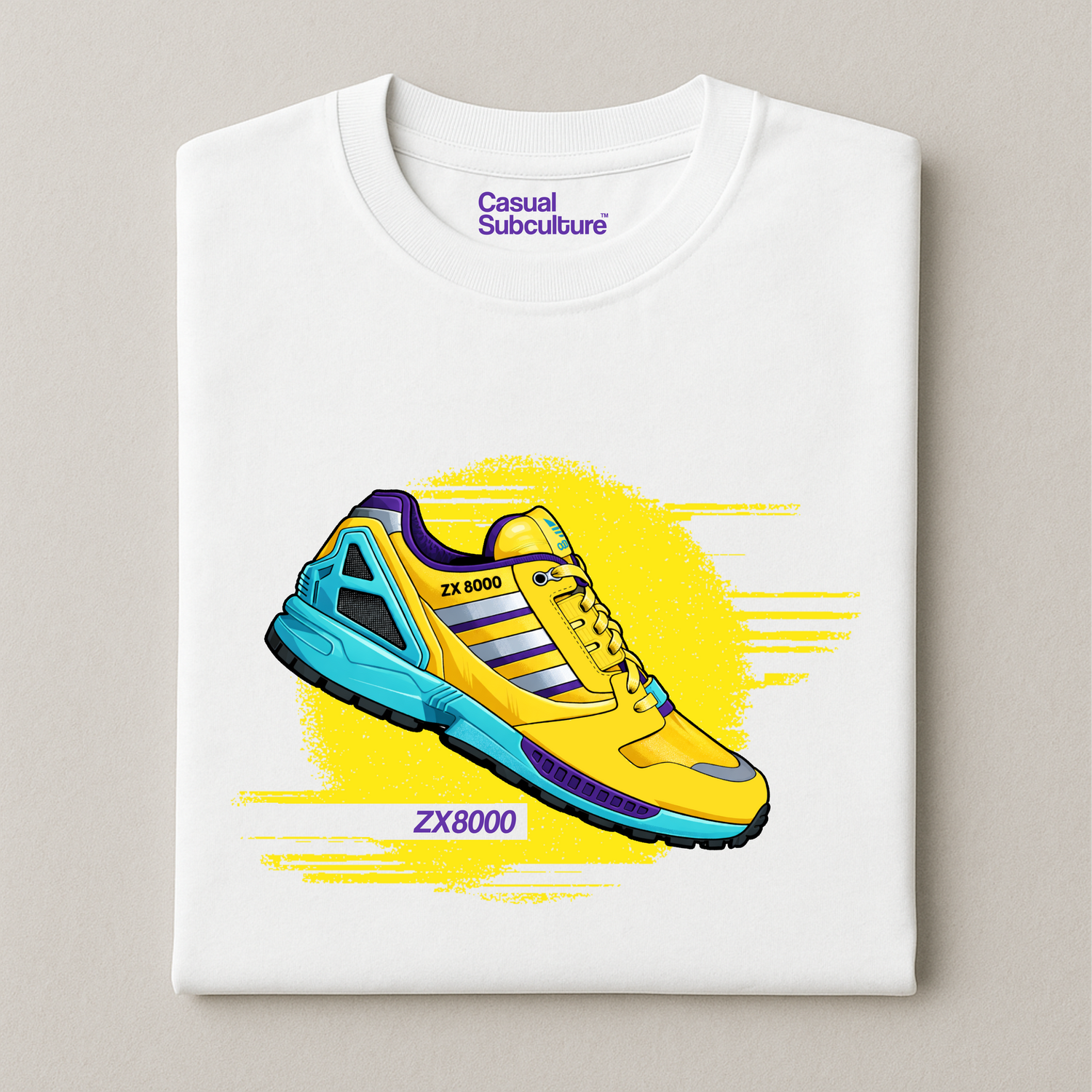ZX8000 T Shirt, COLOUR: WHITE