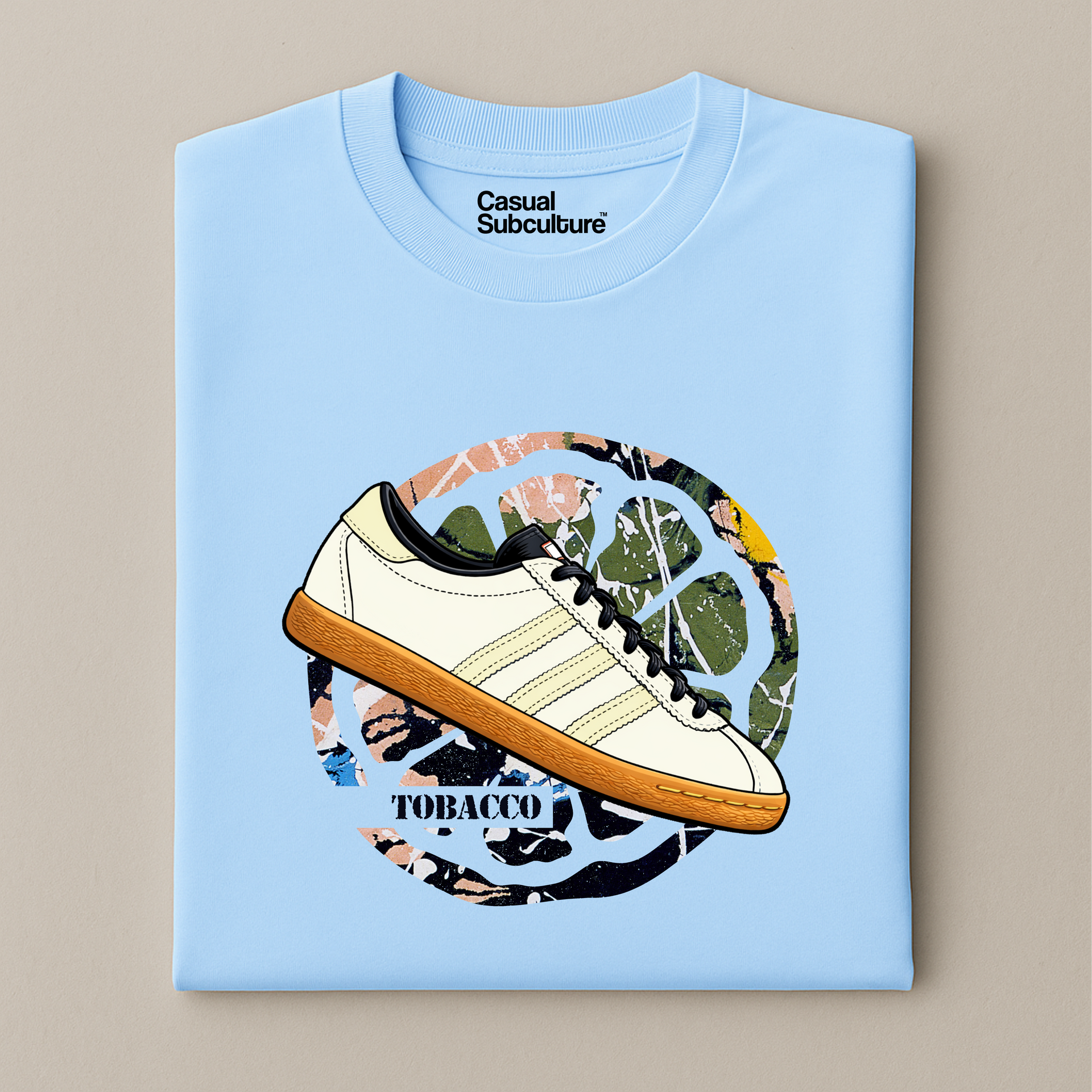 Tobacco X The Stone Roses T Shirt