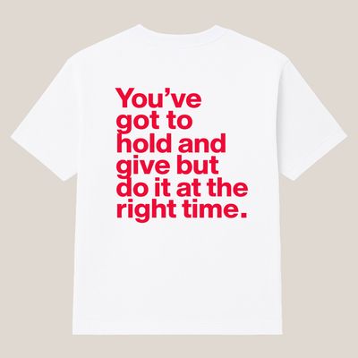 Right Time Motion T Shirt ( Backprint ) Right Time Motion T Shirt ( Backprint )