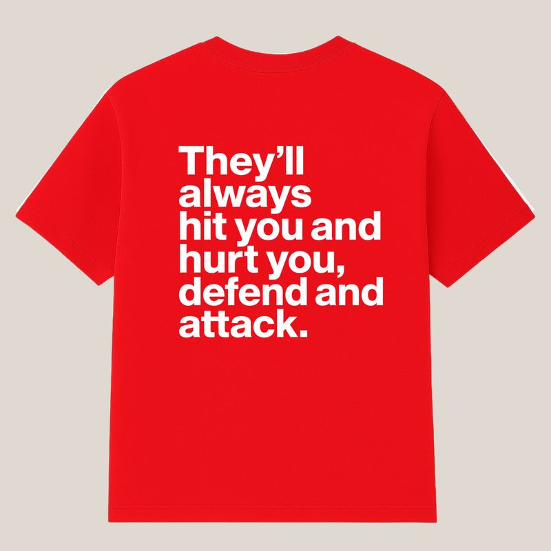 Hit you Motion T Shirt ( Backprint )