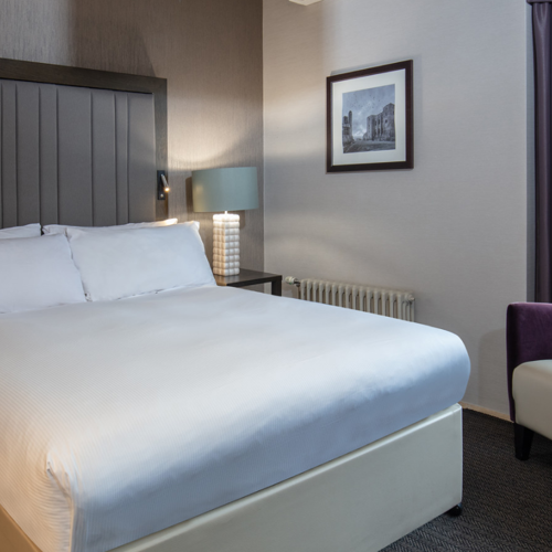 Deluxe double bedded room for 2 people - £279 per person