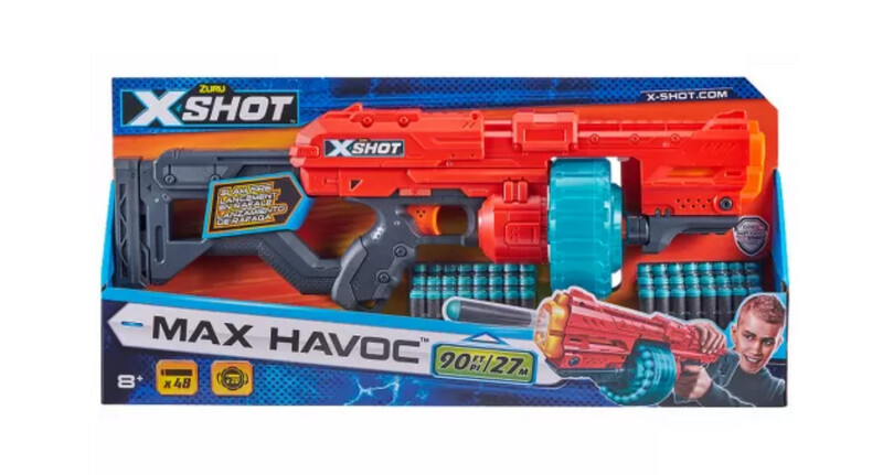 Zuru X Shot Fucile con Dardi Max Havoc