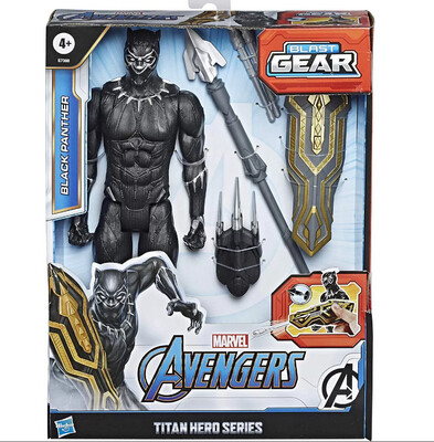 Avengers Black Panther Marvel Titan Hero series 30 cm
