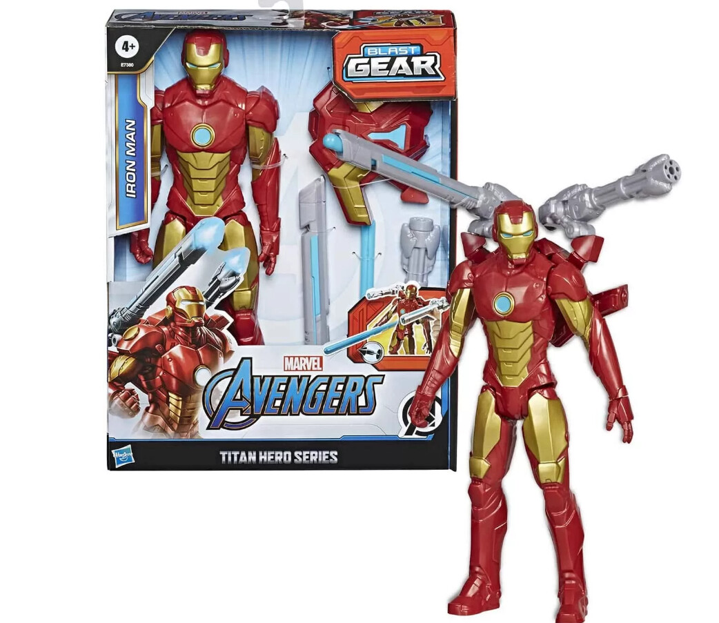 Avengers Marvel Legends Iron Man Titan Hero 30 cm con Accessori