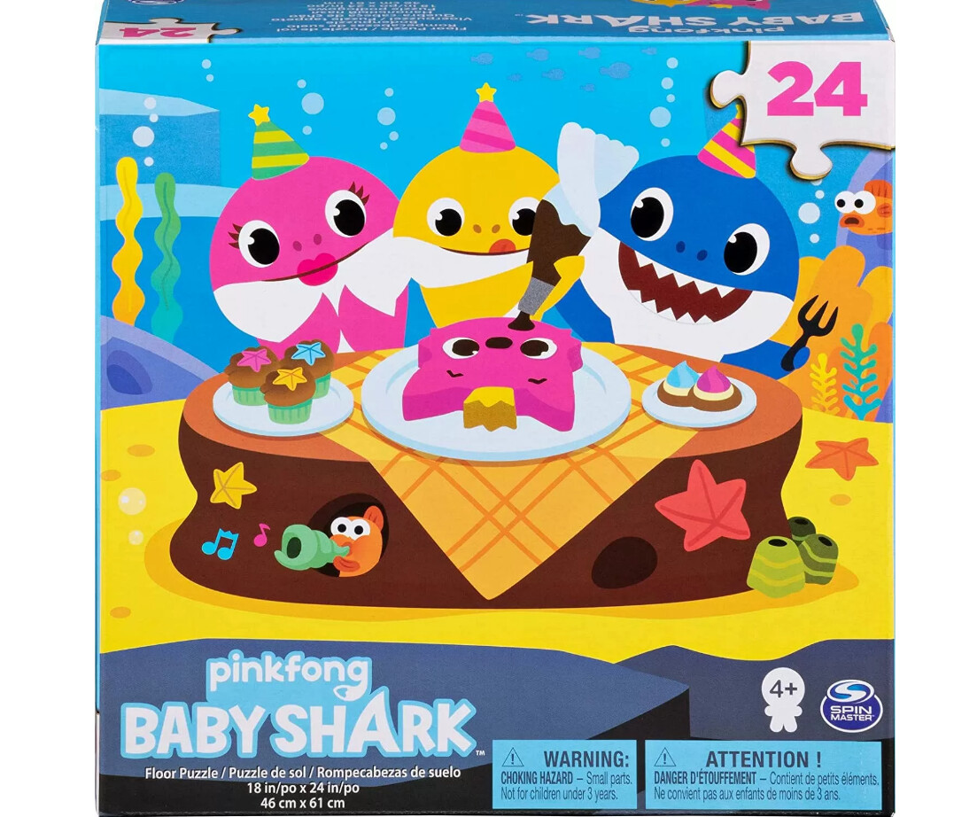 Baby Shark Puzzle Gigante 24 pezzi