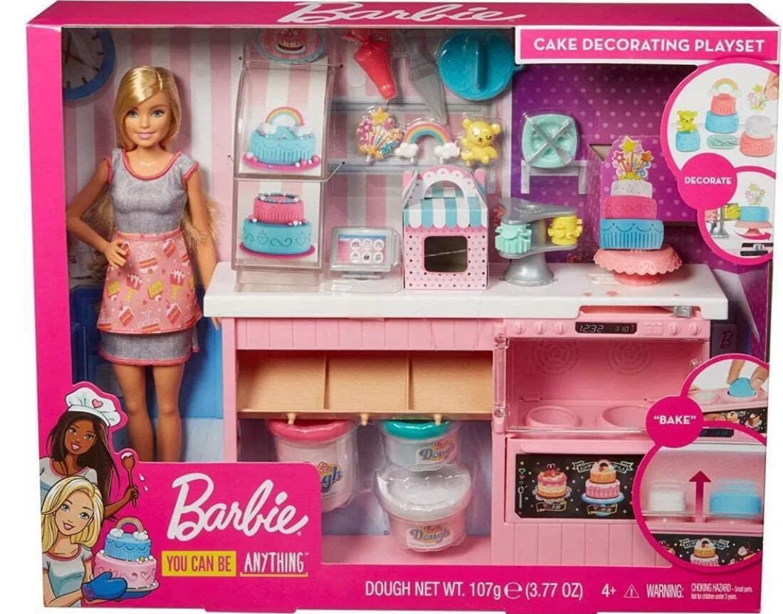 Barbie La Nuova Pasticceria Plat set