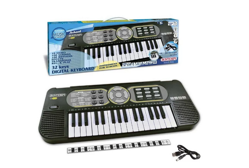 Bontempi Tastiera Scuola 32 Tasti