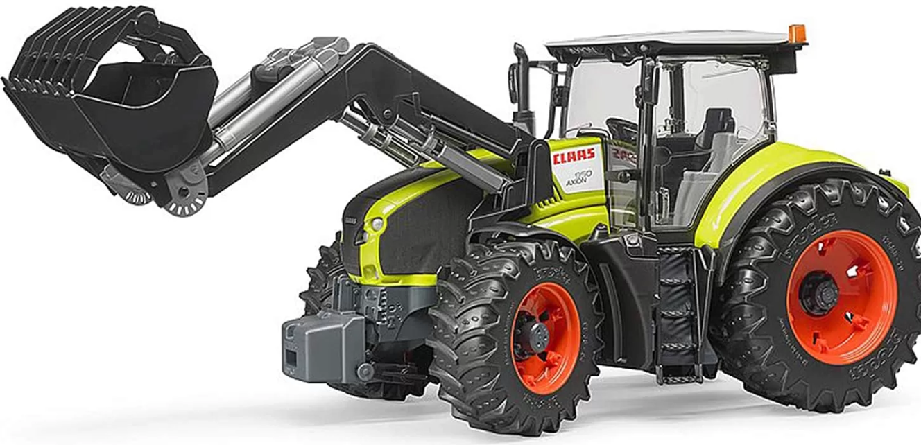 Bruder Trattore Class Axion Con Benna