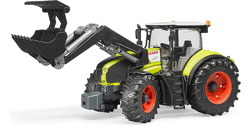 Bruder Trattore Class Axion Con Benna