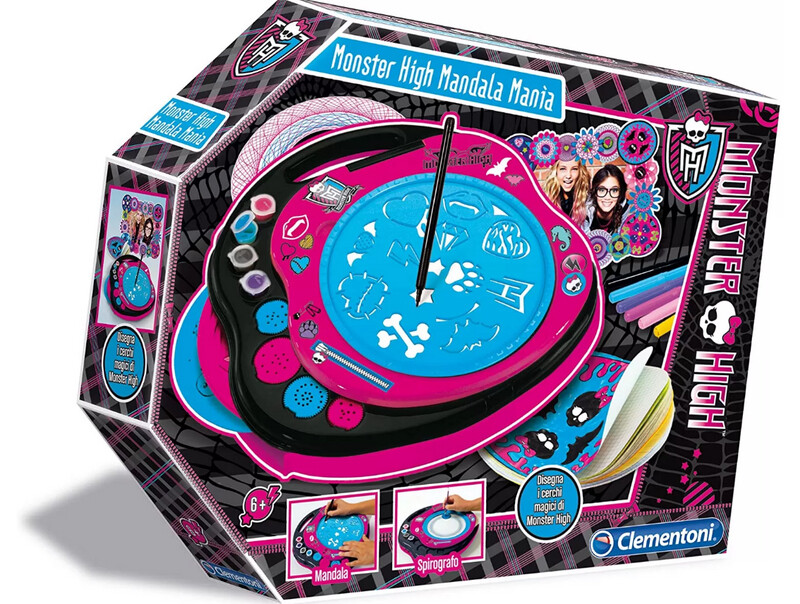 Clementoni Mandala Mania Monster High