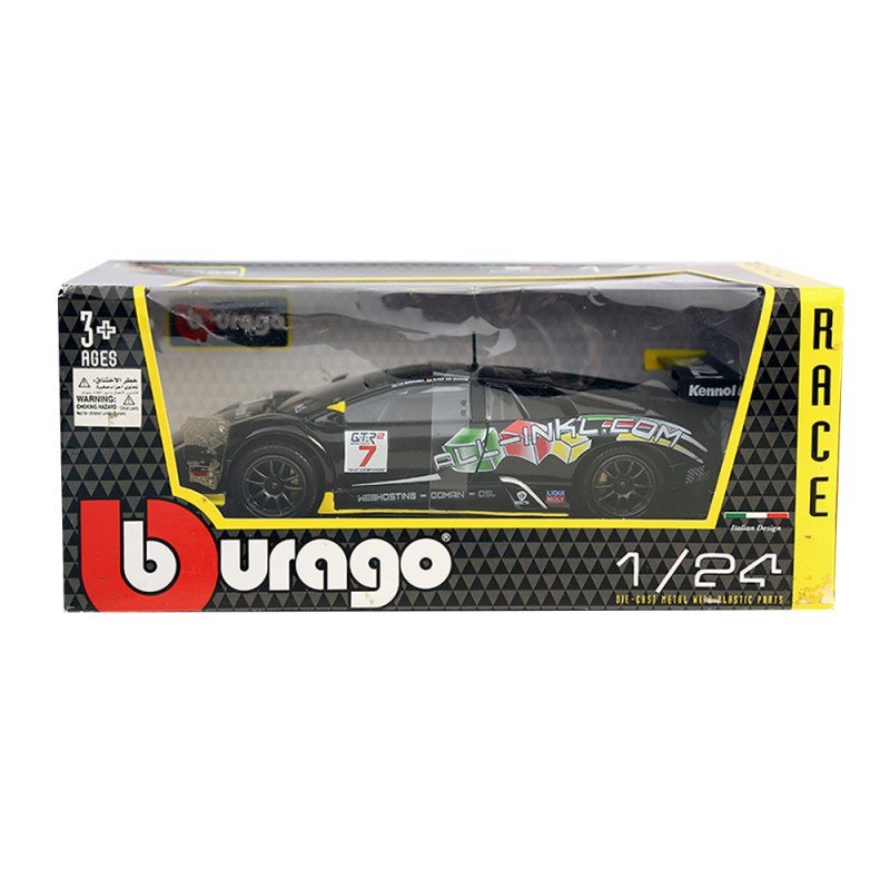 Bburago Race Lamborgini Murcielago FIA GT Scala 1:24