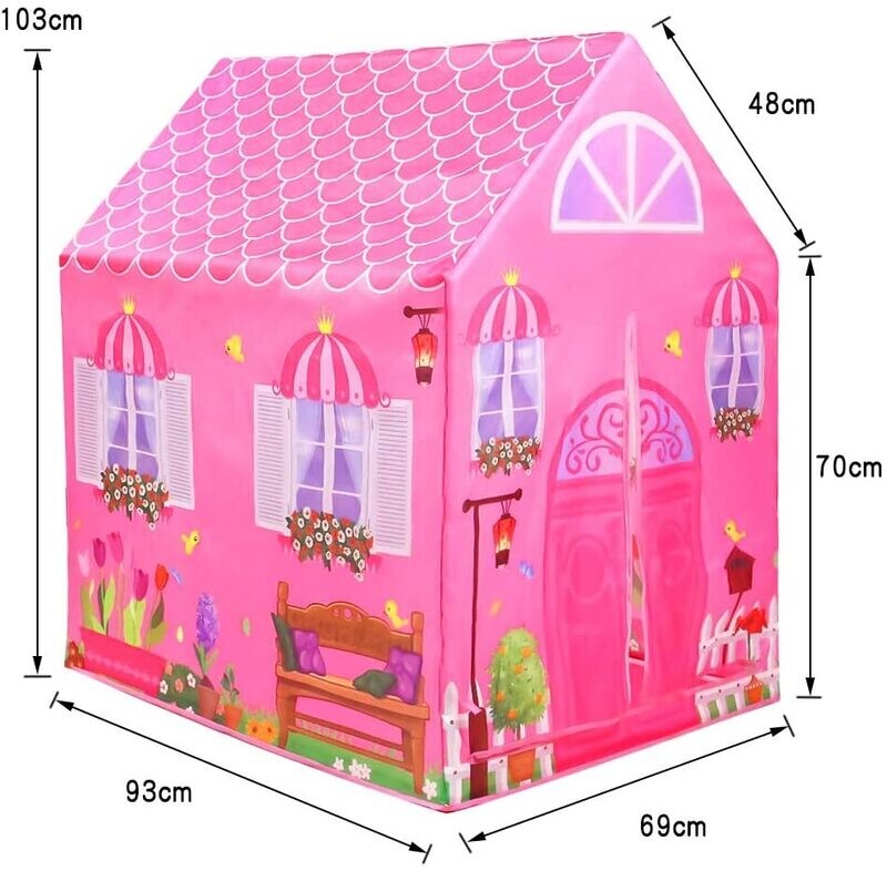 Casetta Principessa Tenda Per Bimbi