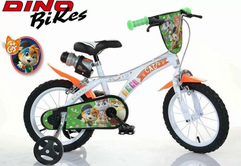 Dino Bikes Bici 44 Gatti Misura 14"