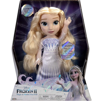 Frozen Elsa Bambola Cantante con Movimento della Testa
