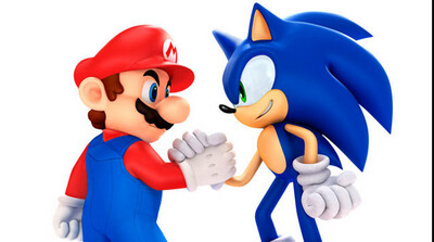 Sonic e Super Mario