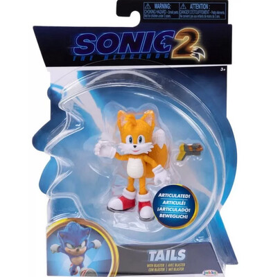 Sonic 2 Personaggio Articolato Tails 10 cm
