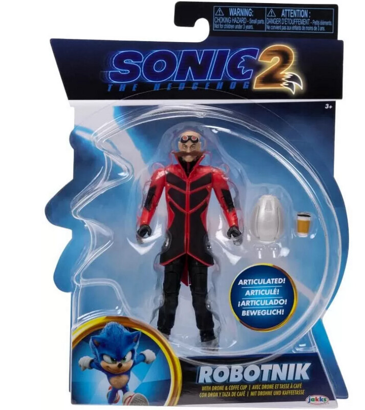 Sonic 2 Personaggio Robotnik Articolato