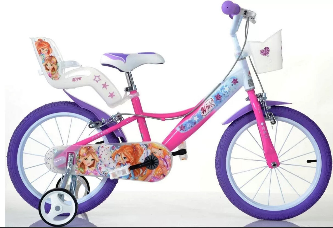 Dino Bikes Bici Winx misura 16" NUOVO MODELLO