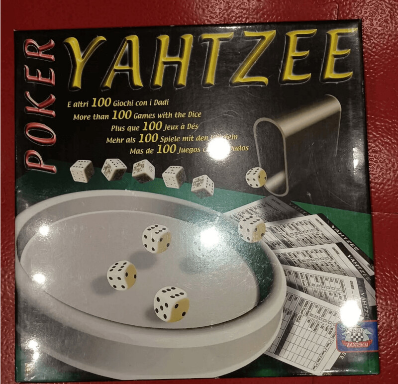 Gioco Da Tavolo Yathzee