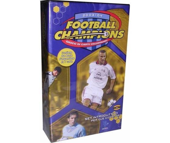 Football Champions Set con 8 Mazzi Introduttivi Stagione 2003/04