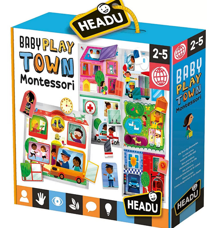 Headu Montessori Baby Play Town