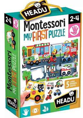 Headu Montessori My First Puzzle Città