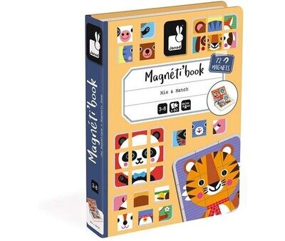 Janod Magneti'Book Mix E Match