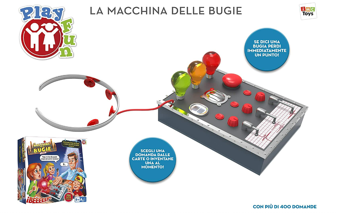 La Macchina delle Bugie gioco di società