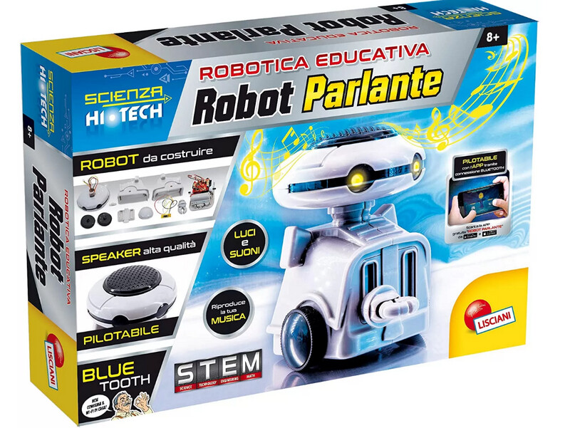 Lisciani Robot parlante Scienza Hi-Tech