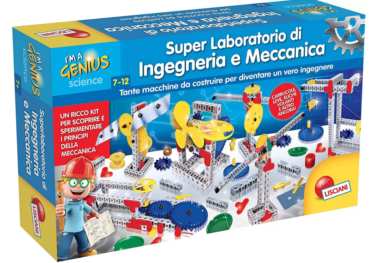 Lisciani Super Laboratorio di Ingegneria e Meccanica