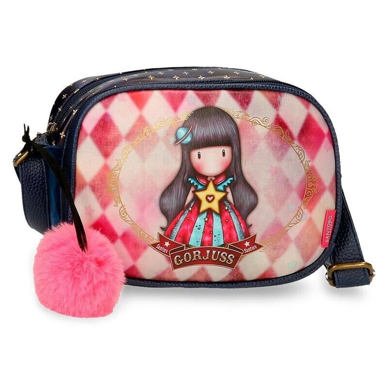 Santoro Gorjuss Borsa Tracolla Blu Stars Moon