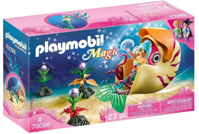Playmobil Magic Sirena con Carrozza Nautilus 70098