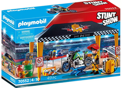 Playmobil Stunt Show Officina Meccanica 70552