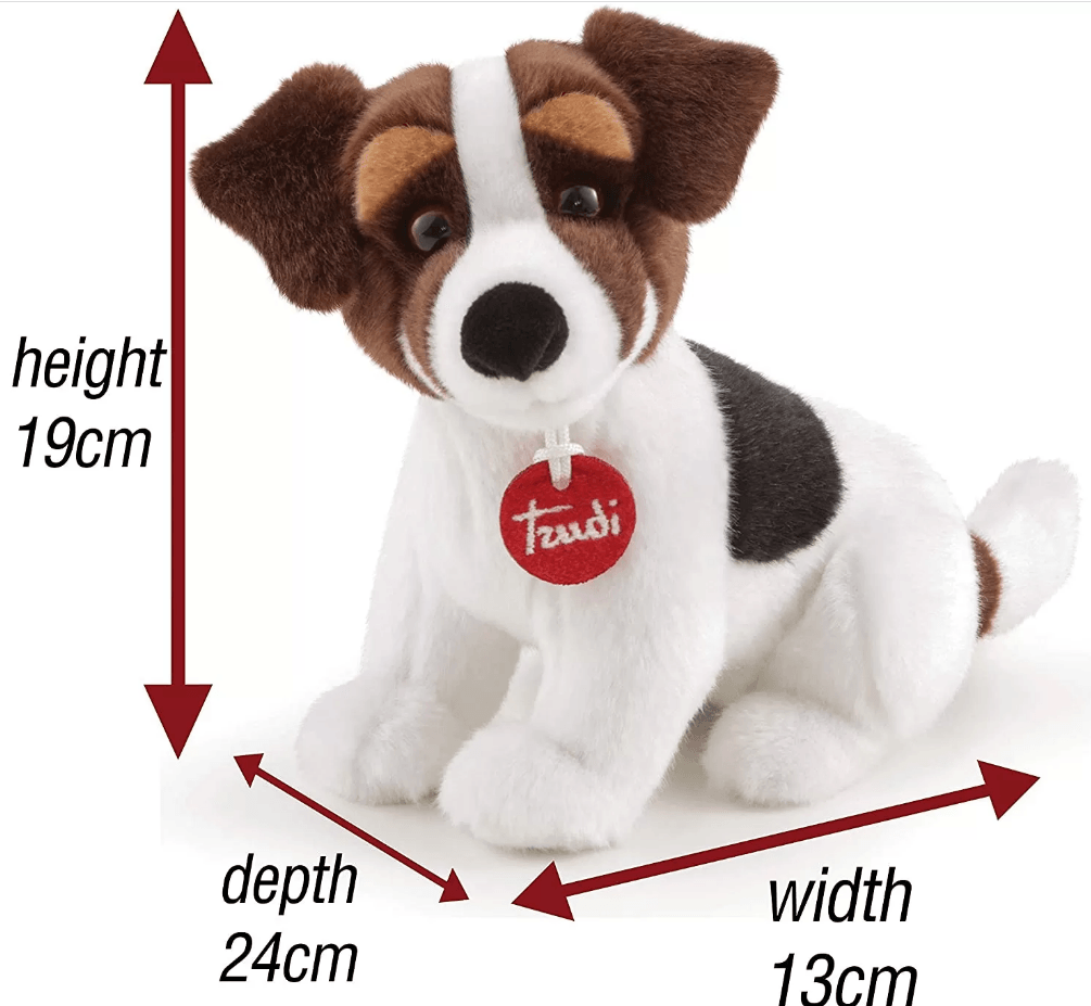 Trudi Peluche Cane Jack Russel 18 cm