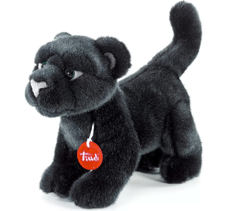 Trudi Peluche Pantera Nera "Iris" H 19 cm circa