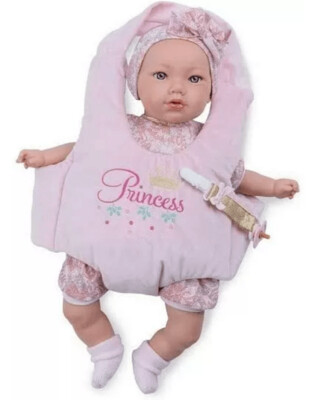 Bambola MARINA & PAU 45 cm. Alina con Porta Bebè